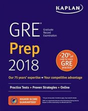 GRE Prep 2018 Practice Tests + Proven Strategies + Online (Kaplan Test Prep)