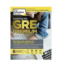 Cracking the GRE Premium Edition with 6 Practice Tests 2018